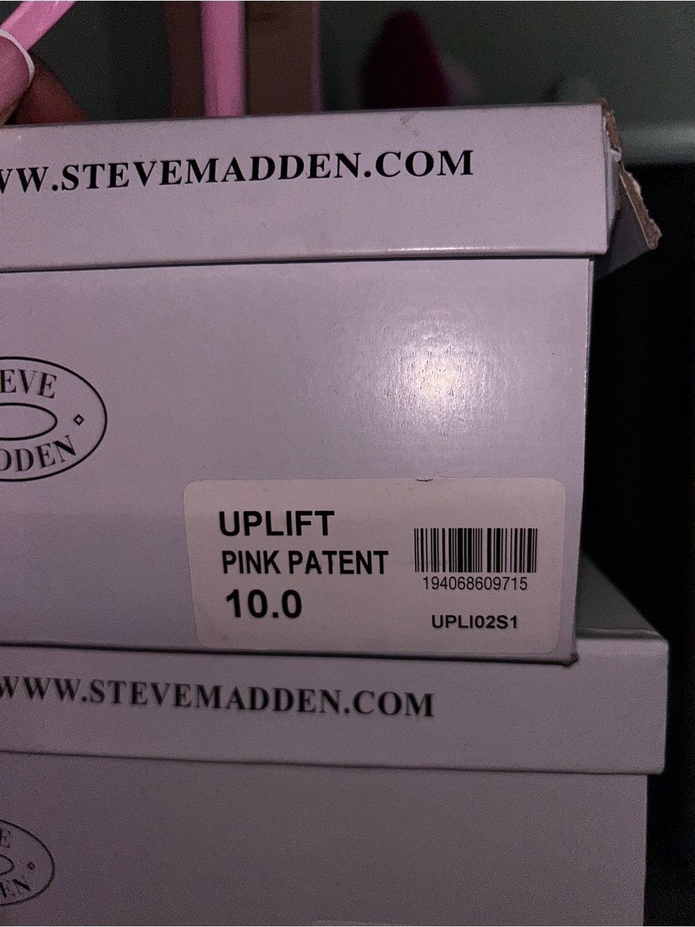 Steve Madden Pink Open-Toe Stiletto Slide - Picture 2 of 4